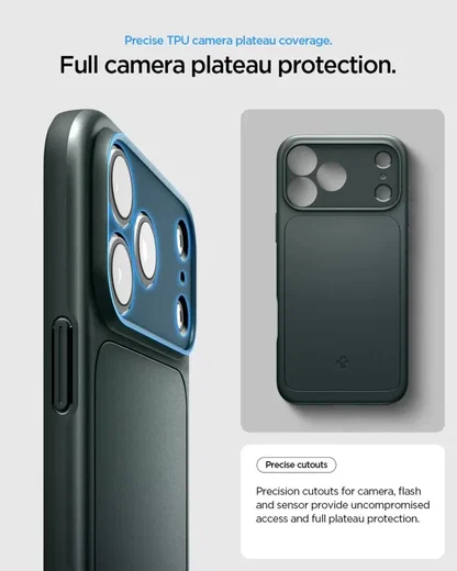 Spigen Thin Fit MagFit iPhone 18 Pro Max / 17 Pro Max Hoesje MagSafe Groen afbeelding 7