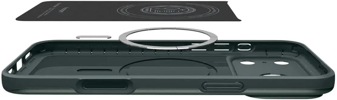 Spigen Thin Fit MagFit iPhone 18 Pro Max / 17 Pro Max Hoesje MagSafe Groen afbeelding 13