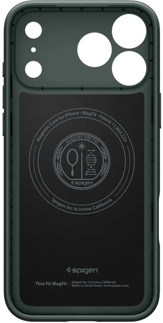 Spigen Thin Fit MagFit iPhone 18 Pro Max / 17 Pro Max Hoesje MagSafe Groen afbeelding 11
