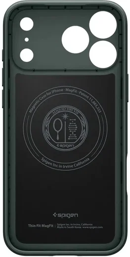 Spigen Thin Fit MagFit iPhone 18 Pro Max / 17 Pro Max Hoesje MagSafe Groen afbeelding 11