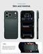 Spigen Thin Fit MagFit iPhone 18 Pro Max / 17 Pro Max Hoesje MagSafe Groen afbeelding 5