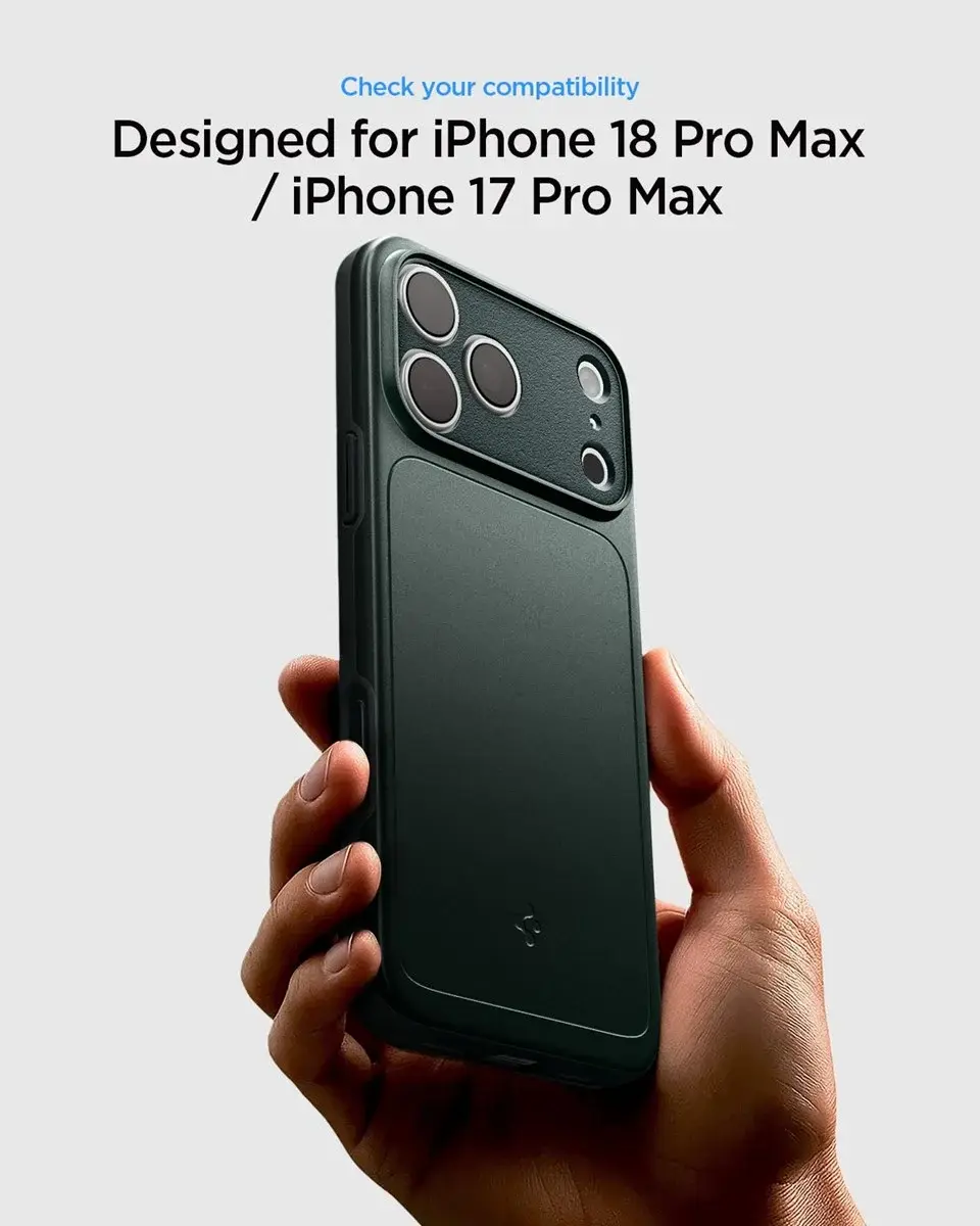Spigen Thin Fit MagFit iPhone 18 Pro Max / 17 Pro Max Hoesje MagSafe Groen afbeelding 4