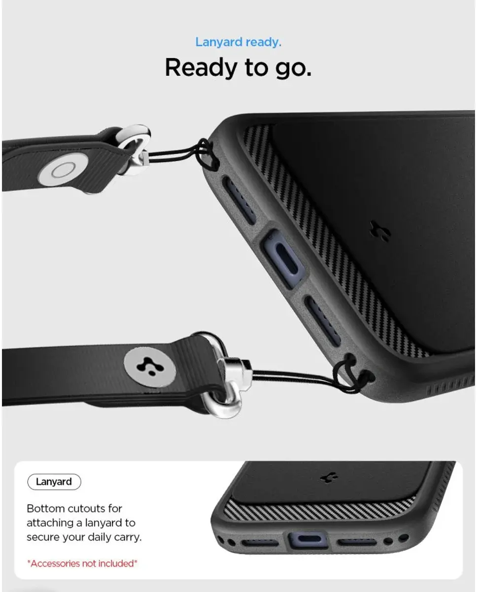 Spigen Rugged Armor MagFit iPhone 18 Pro Max / 17 Pro Max Hoesje MagSafe Zwart afbeelding 7