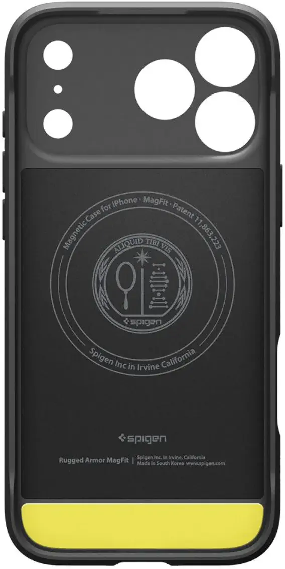 Spigen Rugged Armor MagFit iPhone 18 Pro Max / 17 Pro Max Hoesje MagSafe Zwart afbeelding 10