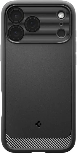 Spigen Rugged Armor MagFit iPhone 18 Pro Max / 17 Pro Max Hoesje MagSafe Zwart afbeelding 9