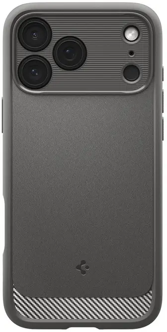 Spigen Rugged Armor MagFit iPhone 18 Pro Max / 17 Pro Max Hoesje MagSafe Grijs afbeelding 9