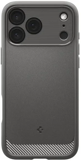 Spigen Rugged Armor MagFit iPhone 18 Pro Max / 17 Pro Max Hoesje MagSafe Grijs afbeelding 9