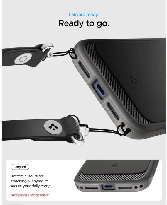 Spigen Rugged Armor MagFit iPhone 18 Pro Max / 17 Pro Max Hoesje MagSafe Grijs afbeelding 7