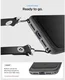 Spigen Rugged Armor MagFit iPhone 18 Pro Max / 17 Pro Max Hoesje MagSafe Grijs afbeelding 7