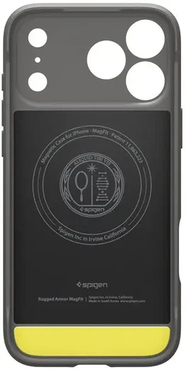 Spigen Rugged Armor MagFit iPhone 18 Pro Max / 17 Pro Max Hoesje MagSafe Grijs afbeelding 10