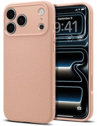 Spigen Liquid Air Apple iPhone 18 Pro Max / 17 Pro Max Hoesje Back Cover Roze afbeelding 1