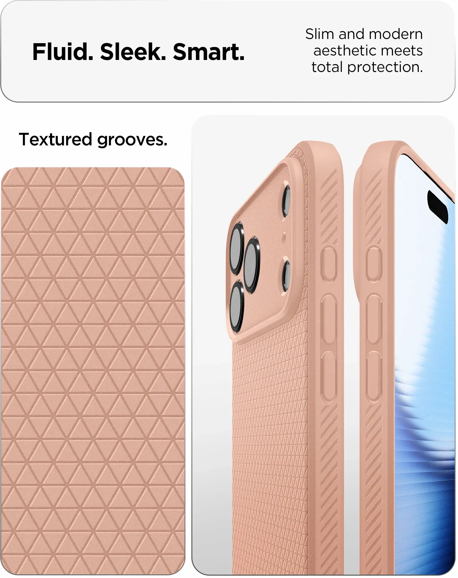 Spigen Liquid Air Apple iPhone 18 Pro Max / 17 Pro Max Hoesje Back Cover Roze afbeelding 4