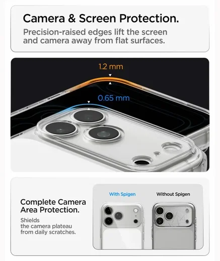 Spigen Ultra Hybrid T Apple iPhone 18 Pro Max / 17 Pro Max Hoesje MagSafe Wit afbeelding 8