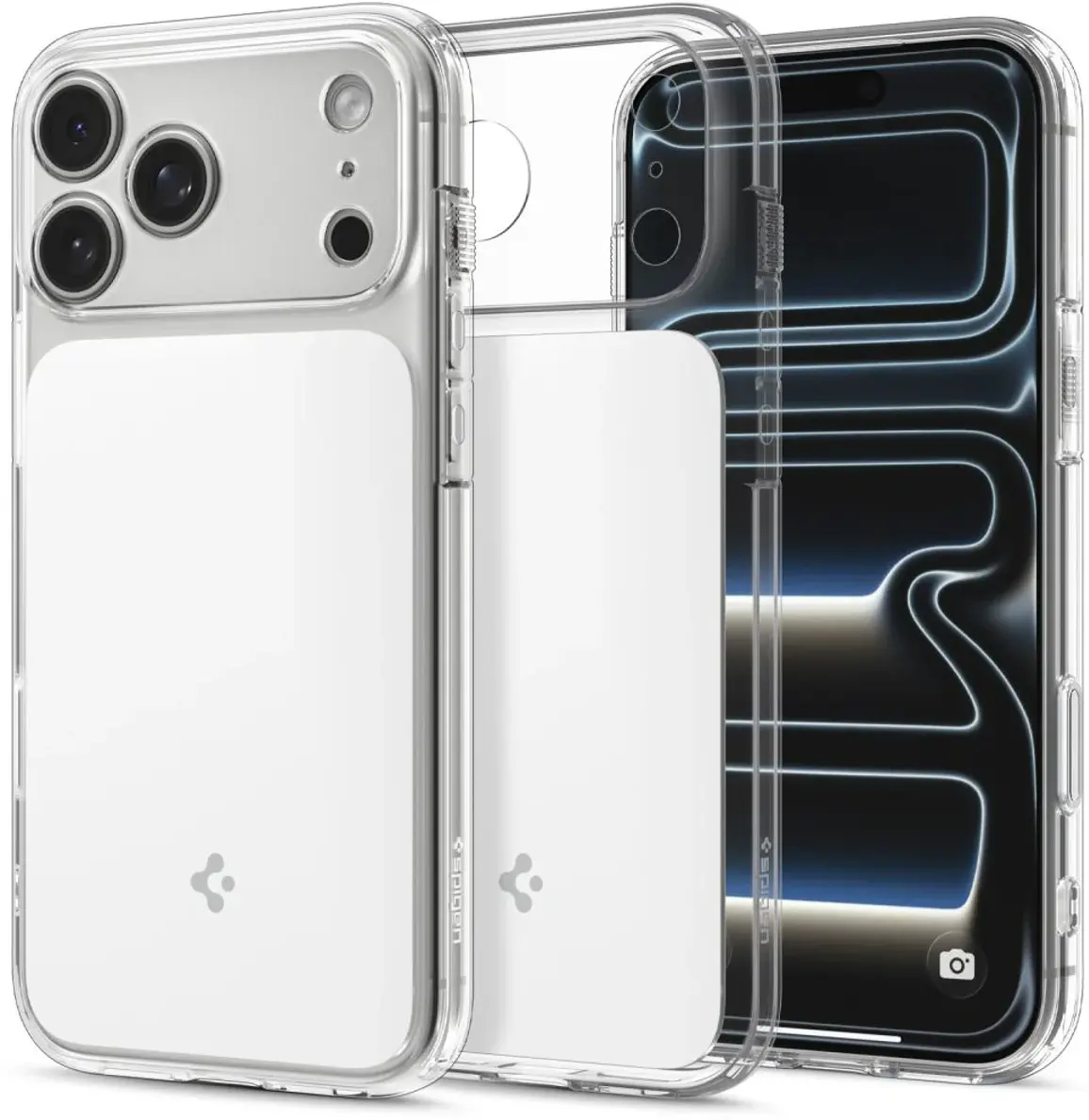 Spigen Ultra Hybrid T Apple iPhone 18 Pro Max / 17 Pro Max Hoesje MagSafe Wit afbeelding 1