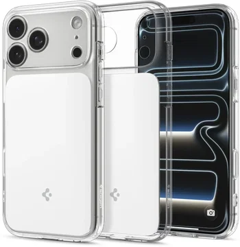 Spigen Ultra Hybrid T Apple iPhone 18 Pro Max / 17 Pro Max Hoesje MagSafe Wit