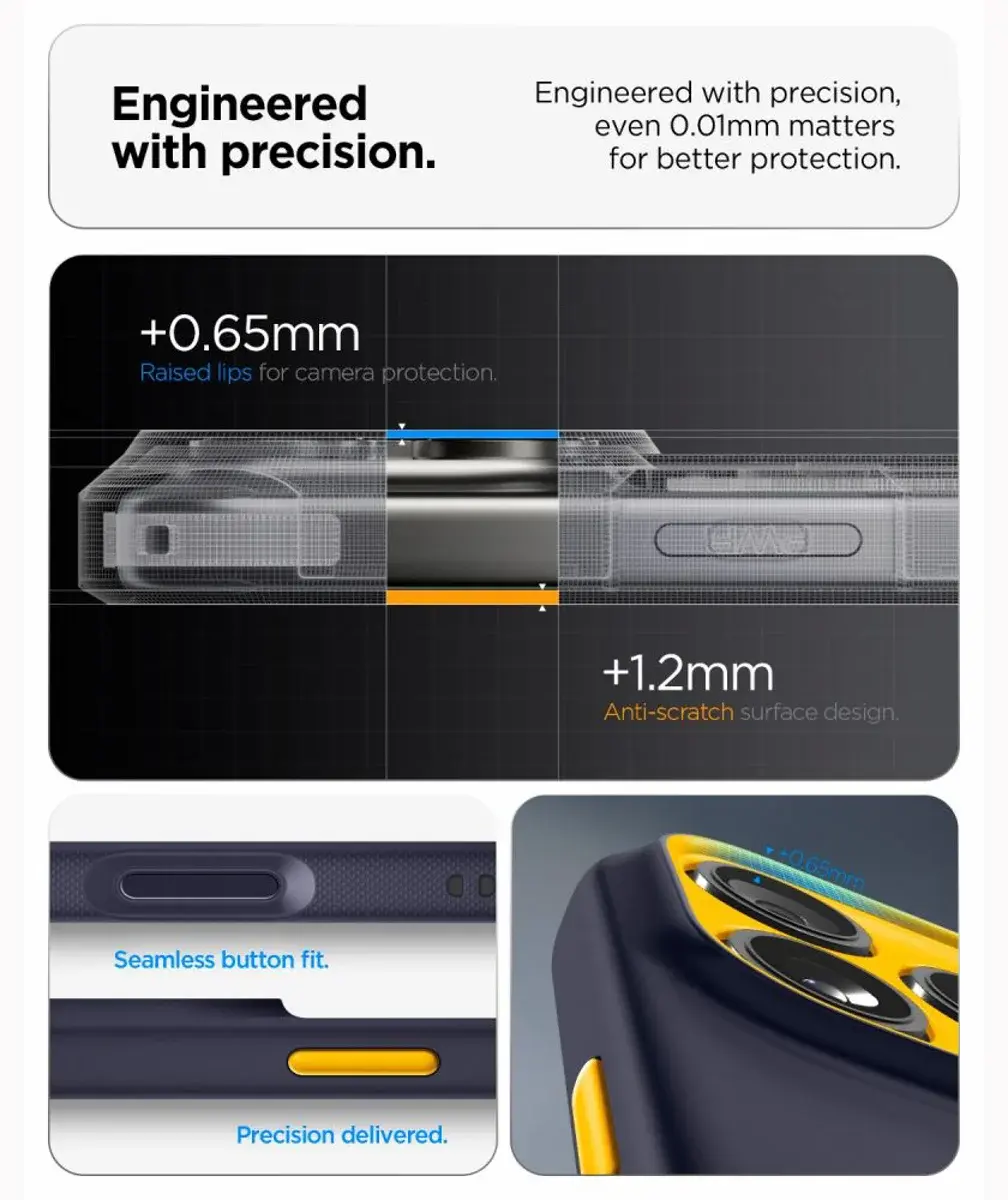 Spigen Nano Pop MagFit iPhone 18 Pro Max / 17 Pro Max Hoesje MagSafe Blauw afbeelding 6