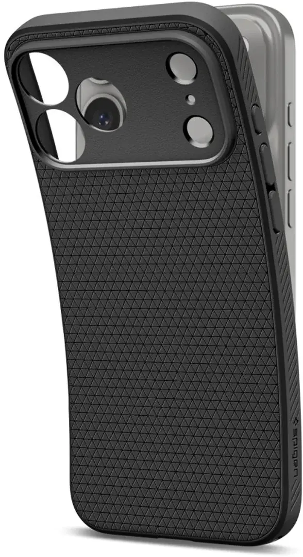 Spigen Liquid Air Apple iPhone 18 Pro Max / 17 Pro Max Hoesje Back Cover Zwart afbeelding 9
