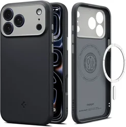 Spigen Nano Pop MagFit iPhone 18 Pro Max / 17 Pro Max Hoesje MagSafe Zwart afbeelding