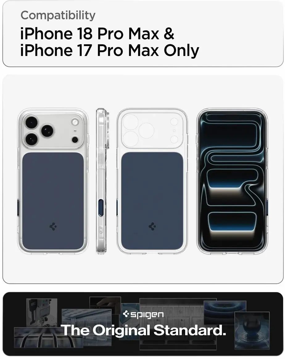 Spigen Ultra Hybrid T Apple iPhone 18 Pro Max / 17 Pro Max Hoesje MagSafe Blauw afbeelding 4
