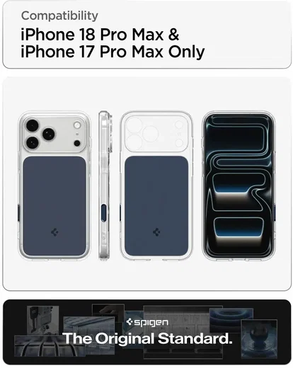 Spigen Ultra Hybrid T Apple iPhone 18 Pro Max / 17 Pro Max Hoesje MagSafe Blauw afbeelding 4