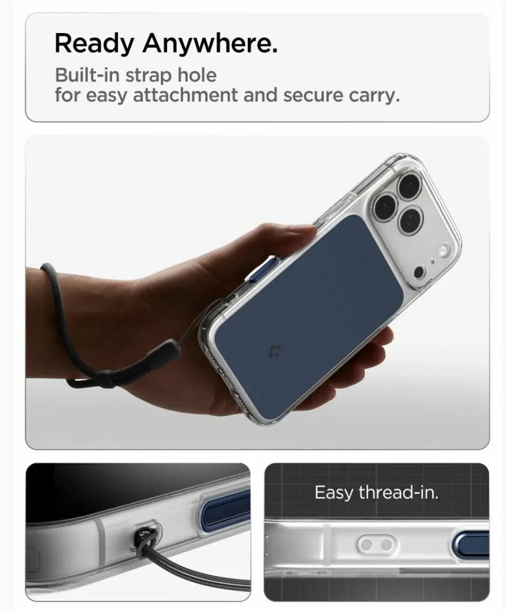 Spigen Ultra Hybrid T Apple iPhone 18 Pro Max / 17 Pro Max Hoesje MagSafe Blauw afbeelding 9