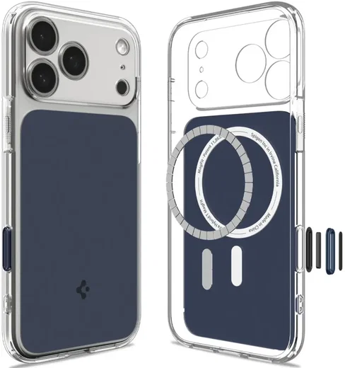 Spigen Ultra Hybrid T Apple iPhone 18 Pro Max / 17 Pro Max Hoesje MagSafe Blauw afbeelding 2