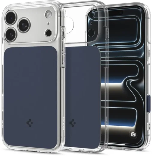 Spigen Ultra Hybrid T Apple iPhone 18 Pro Max / 17 Pro Max Hoesje MagSafe Blauw afbeelding 1