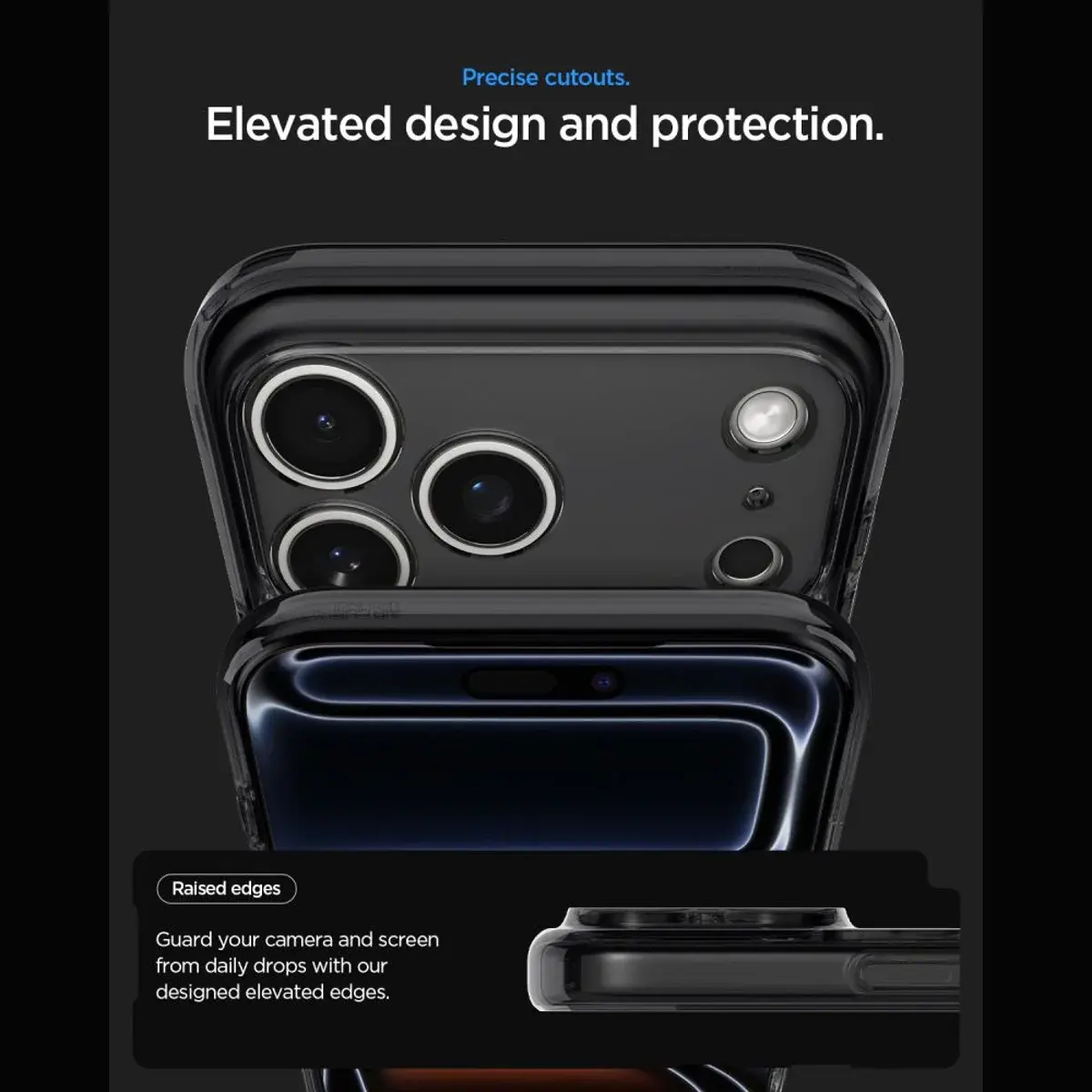 Spigen Ultra Hybrid MagFit iPhone 18 Pro Max / 17 Pro Max Hoesje Zero One Zwart afbeelding 7