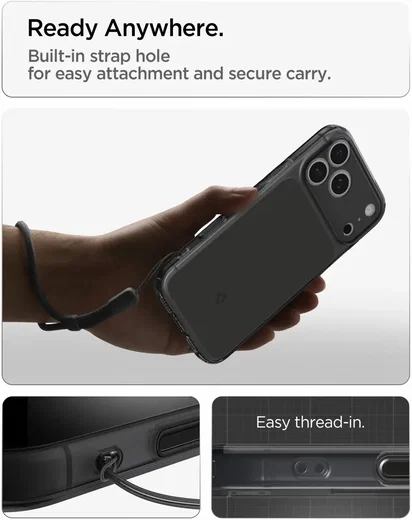 Spigen Ultra Hybrid T Apple iPhone 18 Pro Max / 17 Pro Max Hoesje MagSafe Zwart afbeelding 9