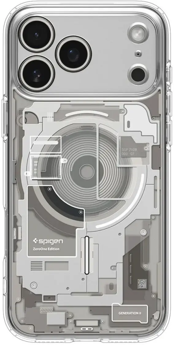 Spigen Ultra Hybrid MagFit iPhone 18 Pro Max / 17 Pro Max Hoesje Neo One afbeelding 9