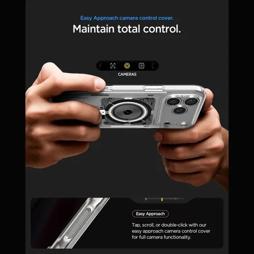 Spigen Ultra Hybrid MagFit iPhone 18 Pro Max / 17 Pro Max Hoesje Neo One afbeelding 8