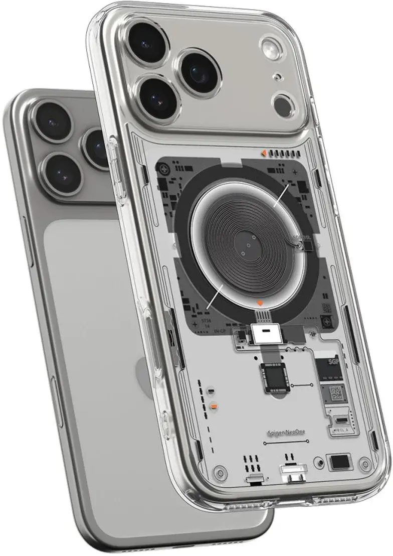 Spigen Ultra Hybrid MagFit iPhone 18 Pro Max / 17 Pro Max Hoesje Neo One afbeelding 10