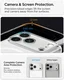 Spigen Ultra Hybrid MagFit iPhone 18 Pro Max / 17 Pro Max Hoesje Wit afbeelding 5