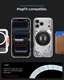 Spigen Ultra Hybrid MagFit iPhone 18 Pro Max / 17 Pro Max Hoesje Zero One Wit afbeelding 6