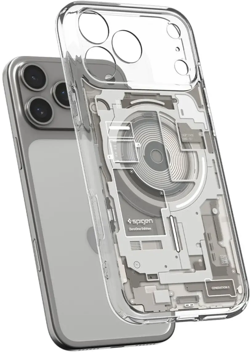 Spigen Ultra Hybrid MagFit iPhone 18 Pro Max / 17 Pro Max Hoesje Titanium afbeelding 10