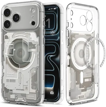 Spigen Ultra Hybrid MagFit iPhone 18 Pro Max / 17 Pro Max Hoesje Titanium