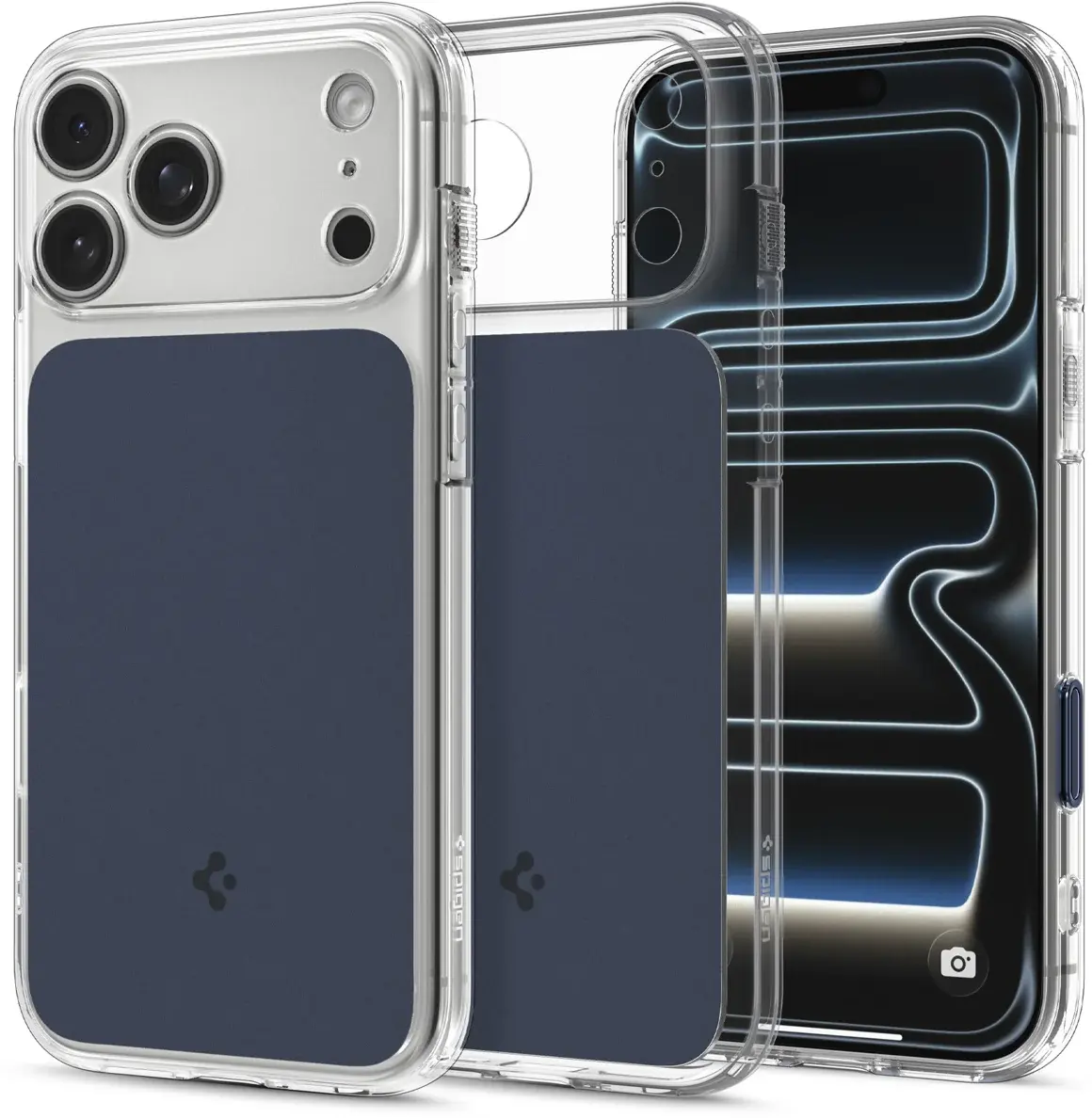 Spigen Ultra Hybrid T Apple iPhone 18 Pro / 17 Pro Hoesje MagSafe Blauw afbeelding 1