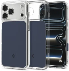 Spigen Ultra Hybrid T Apple iPhone 18 Pro / 17 Pro Hoesje MagSafe Blauw afbeelding