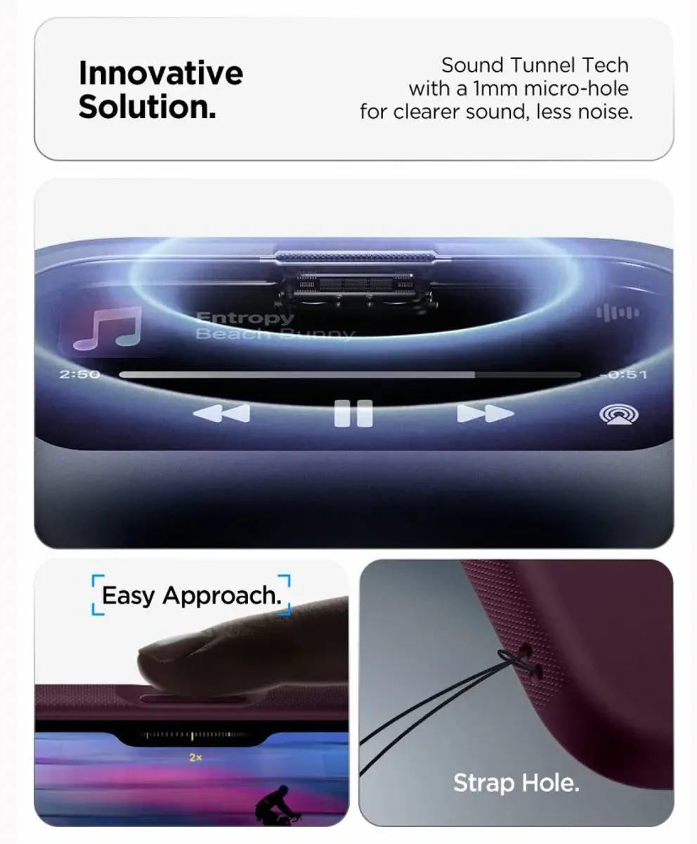 Spigen Nano Pop MagFit iPhone 18 Pro / 17 Pro Hoesje Back Cover MagSafe Burgundy afbeelding 4