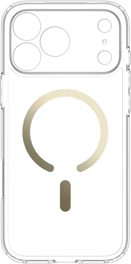Spigen Ultra Hybrid MagFit iPhone 18 Pro / 17 Pro Hoesje MagSafe Clear Goud afbeelding 12