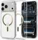 Spigen Ultra Hybrid MagFit iPhone 18 Pro / 17 Pro Hoesje MagSafe Clear Goud afbeelding 2