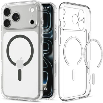 Spigen Ultra Hybrid MagFit iPhone 18 Pro / 17 Pro Hoesje MagSafe Graphite