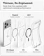 Spigen Ultra Hybrid MagFit iPhone 18 Pro / 17 Pro Hoesje MagSafe Graphite afbeelding 7