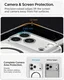 Spigen Ultra Hybrid MagFit iPhone 18 Pro / 17 Pro Hoesje MagSafe Graphite afbeelding 5