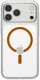 Spigen Ultra Hybrid MagFit iPhone 18 Pro / 17 Pro Hoesje MagSafe Clear Oranje afbeelding 11
