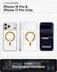 Spigen Ultra Hybrid MagFit iPhone 18 Pro / 17 Pro Hoesje MagSafe Clear Oranje afbeelding 4