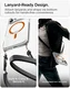Spigen Ultra Hybrid MagFit iPhone 18 Pro / 17 Pro Hoesje MagSafe Clear Oranje afbeelding 10