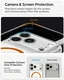 Spigen Ultra Hybrid MagFit iPhone 18 Pro / 17 Pro Hoesje MagSafe Clear Oranje afbeelding 5