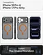 Spigen Ultra Hybrid MagFit iPhone 18 Pro / 17 Pro Hoesje MagSafe Zwart Oranje afbeelding 4