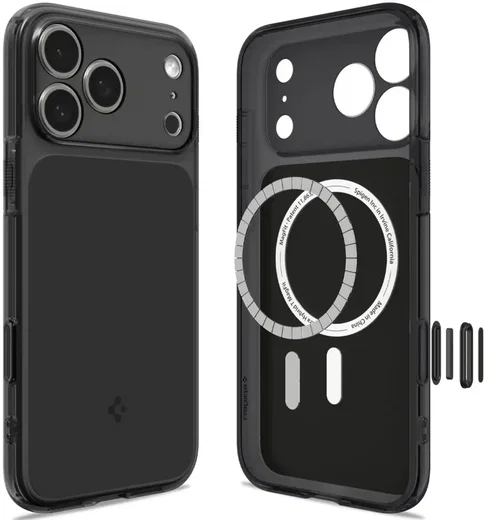 Spigen Ultra Hybrid T Apple iPhone 18 Pro / 17 Pro Hoesje MagSafe Zwart afbeelding 2